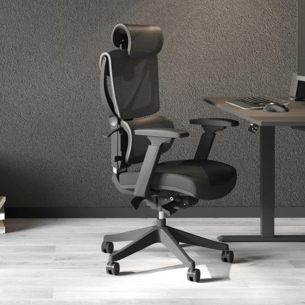 Ергономічне Крісло S3 Senior ErgoChair Deep Black