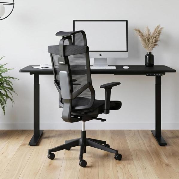Ергономічне Крісло M1 Mesh Middle ErgoChair Deep Black