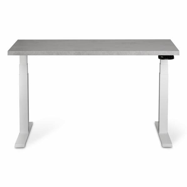 Регульований стіл AdapDesk Smart 2 Motor Pro 36мм Smoky Gray, Snow White
