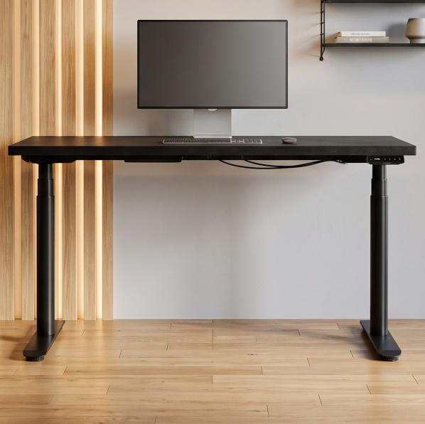 Ергономічне Регульований стіл AdapDesk Smart 2 Motor Pro Max 36мм Carbon Black, Space Black