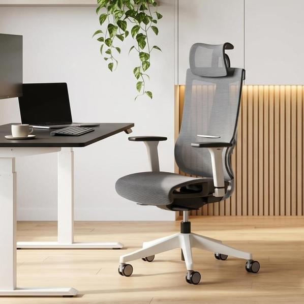 Ергономічне Крісло M1 Mesh Middle ErgoChair Alpine Grey