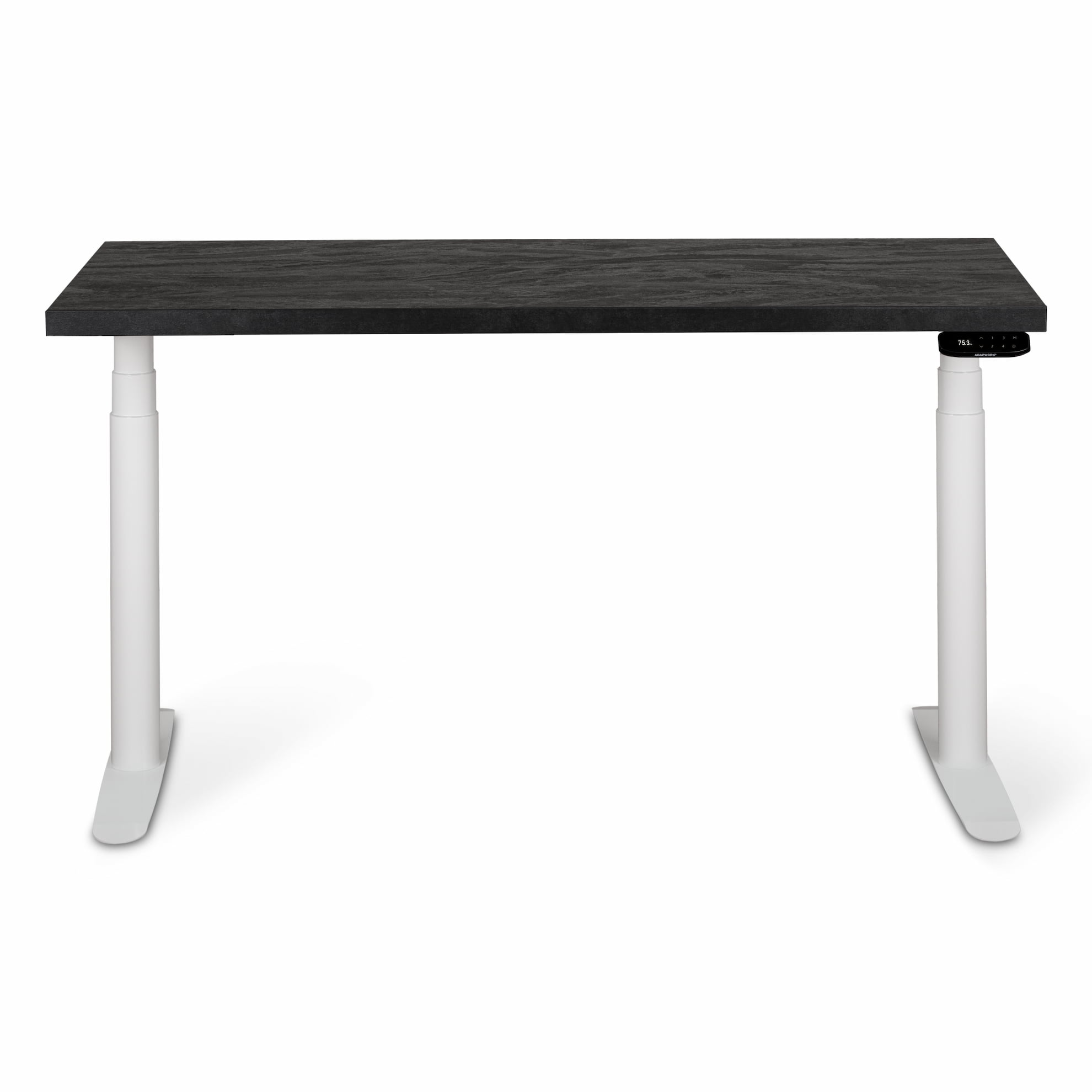 Регульований стіл AdapDesk Smart 2 Motor Pro Max 36мм Carbon Black, Snow White