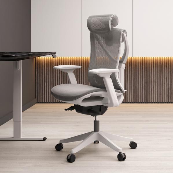 Ергономічне Крісло S1 Mesh Senior ErgoChair Alpine Grey