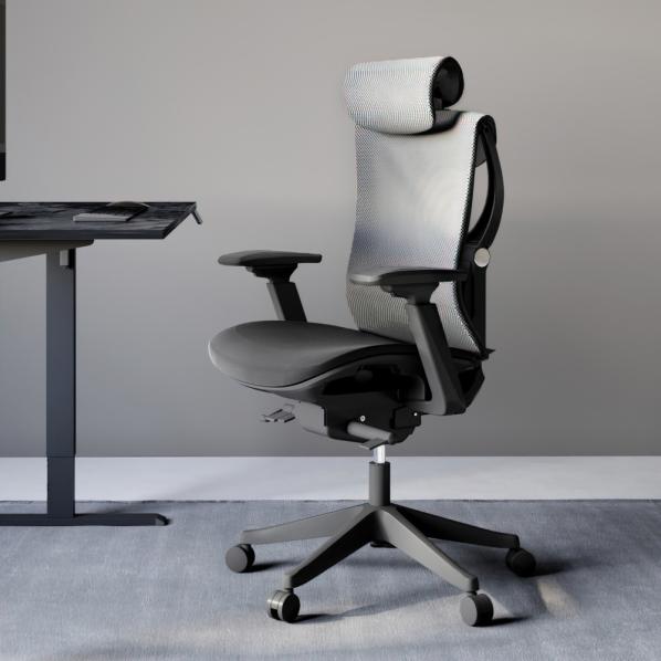 Ергономічне Крісло S1 Mesh Senior ErgoChair Deep Black